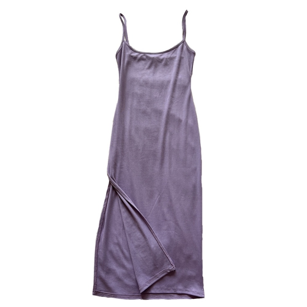 NastyGal Purple Bodycon Midi Dress